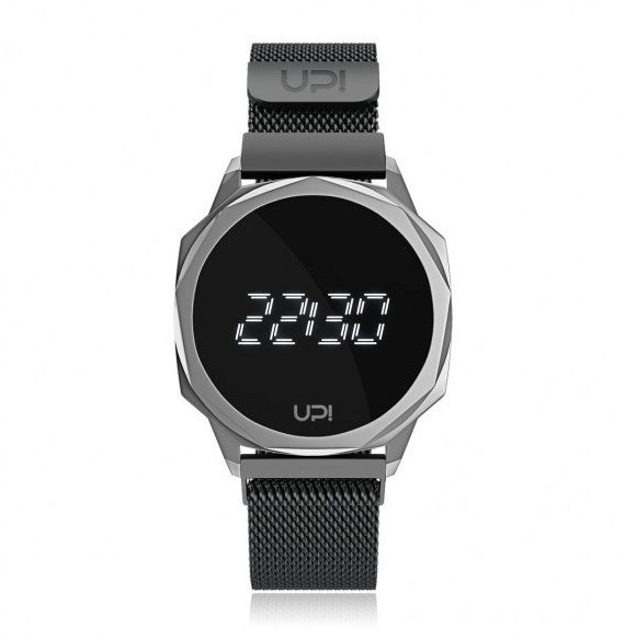 UP! WATCH ICON – Silver and Black
