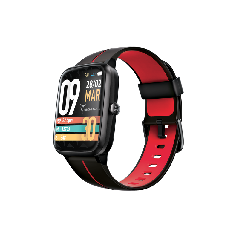 Techmade Smart Watch TM-MOVE-BKR - Image 2
