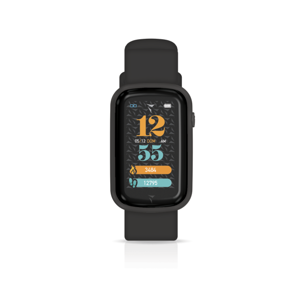 Techmade Smart Watch TM-STEPS-BK