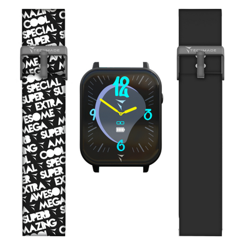 Techmade Smart Watch TM-DRE-BBKWB - Image 3